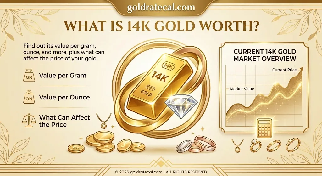 14k gold worth