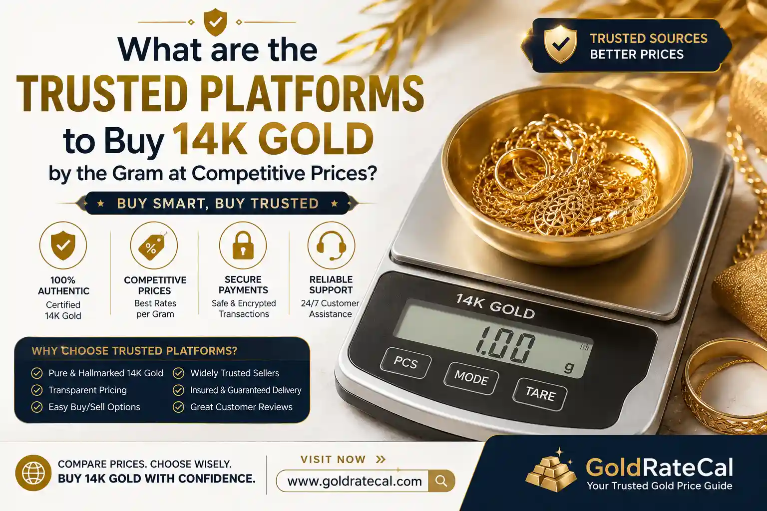 Buy 14k Gold by the Gram