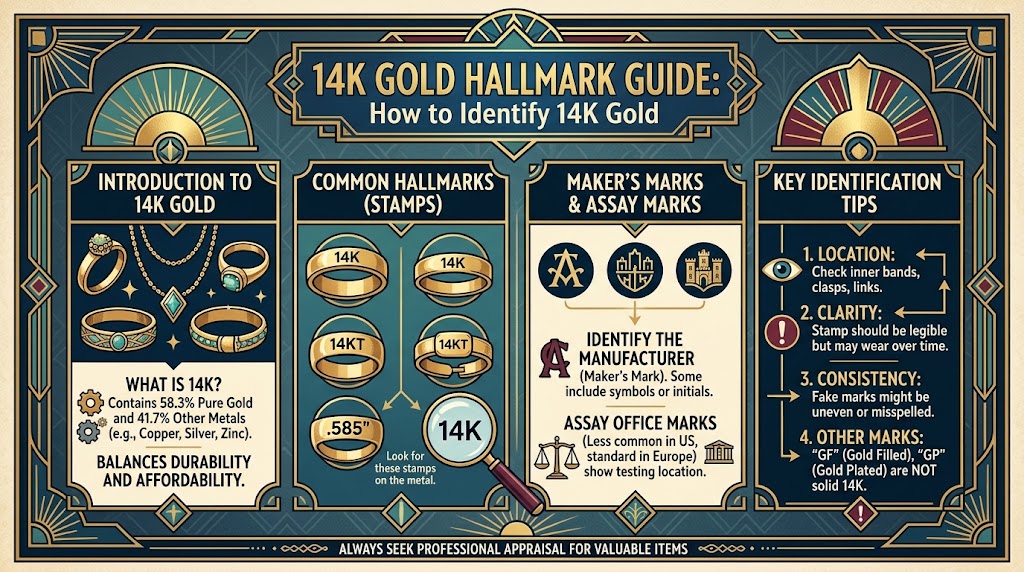 14k Gold HallMark